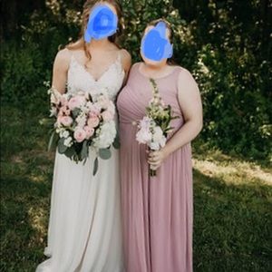 PLUS SIZE Azazie Bridesmaid Dress Dusty Rose